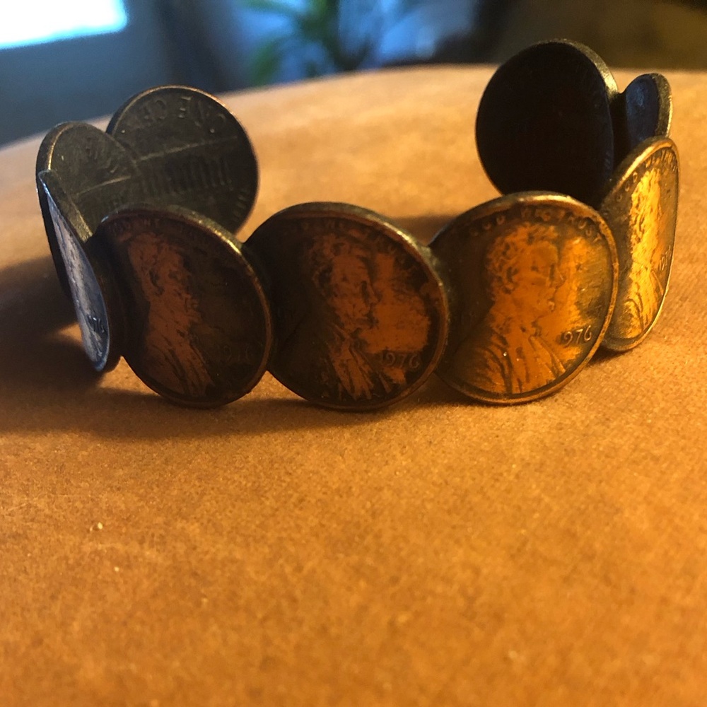 Penny Copper Cuff Bracelet - 792 $35 or $30 w/offer